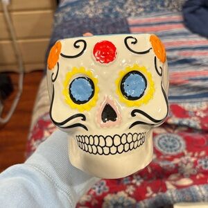 Colorful Skull Mug
